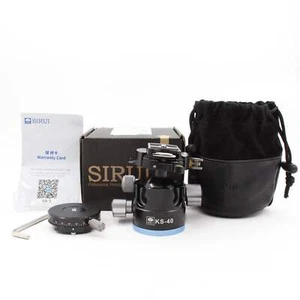 * OPEN BOX GOOD * Sirui KS-40 Low Gravity QR Ball Head with Panning Arca-Type Pl - Picture 1 of 11