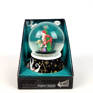 The Nightmare Before Christmas Disney Tree Jack & Zero "What's This?" Waterglobe - Picture 1 of 12