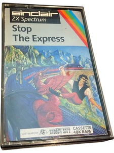 Stop The Express Spiel Sinclair ZX Spectrum Tape Hudson Soft 48K Vintage Retro - Bild 1 von 3