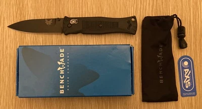 Benchmade 530BK AXIS Ultra Light Mel Pardue Design 154 CM Pocket Knife NEW. - Image 1 of 4