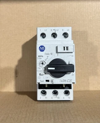 Allen-Bradley 140M-C2E-B25 Motor Protection Circuit Breaker 1.6-2.5A - Image 1 of 2