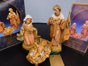 Fontanini THE HOLY FAMILY 5" Scale Nativity #71503 w/Box & Story Card ---- D - Picture 1 of 9
