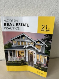 Modern Real Estate Practice, 21st Edition, Comprehensive Guide *Worn Read* - Picture 1 of 7