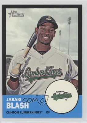2012 Topps Heritage Minor League Edition Black Border /96 Jabari Blash #171 - Image 1 of 2