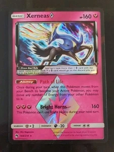 🔥 Pokemon Xerneas 144 Holo Lost Thunder Rare NM/MT Foil TCG Fairy Prism star💥 - Picture 1 of 2