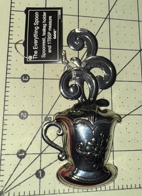 TODA la cuchara de todo, soporte para bolsa de té, reposacuchara taza de café tema Foto 1 de 3