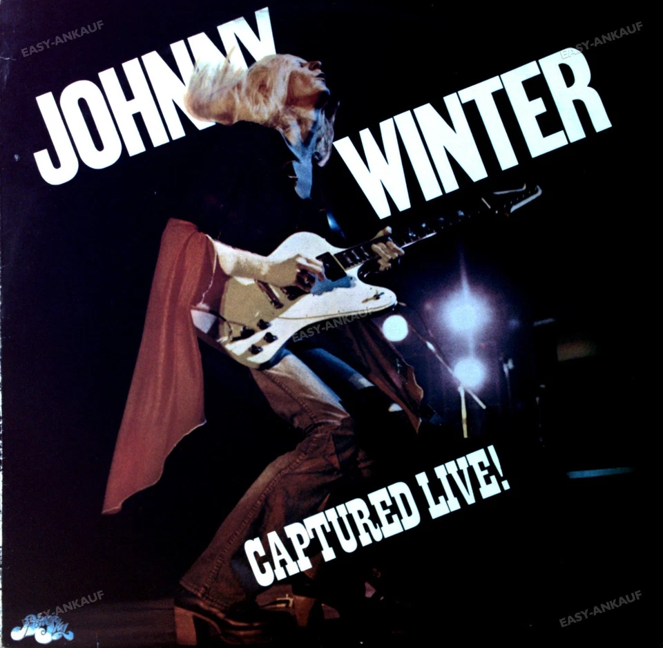 Johnny Winter - Captured Live LP (VG/VG) .* - Image 1 of 1