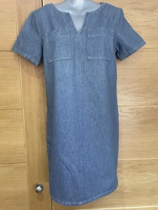 The White Company Denim Dress Size 12 Uk Excellent Condition - Picture 1 of 15