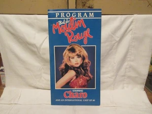 Vintage Charo Las Vegas Hilton Bal du Moulin Rouge Souvenir Program - Picture 1 of 3