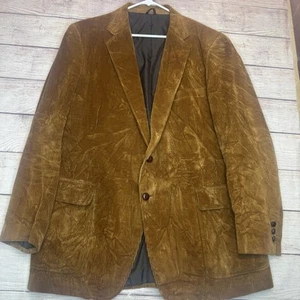 Vtg 911 Collection L/XL Corduroy Blazer Suit Jacket Sport Coat See Measurements - Picture 1 of 10