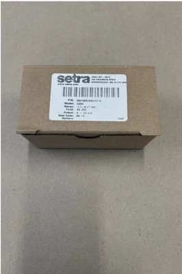 SETRA 2641-0R1W-B-11-T1-F / 26410R1WB11T1F (NEW IN BOX) with Cal. Certificate - Image 1 of 3