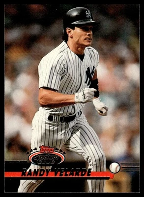 1993 Stadium Club Randy Velarde New York Yankees #32 - Image 1 of 2
