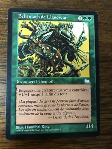 MTG Magic the Gathering LLANOWAR BEHEMOTH Weatherlight FRENCH - Picture 1 of 1