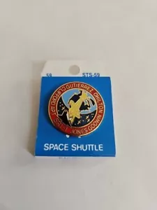 VINTAGE NASA Space Shuttle Lapel Pin | STS-59 Srl-1 - Picture 1 of 2
