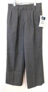 NEW Polo Ralph Lauren Made in Italy Boys Size 4 4T Gray Wool Suit Pants Unhemmed - Picture 1 of 7