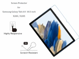 PET Ultra Clear/Tempered Glass Screen Protector For Samsung Galaxy Tab A 8 10.5" - Bild 1 von 3
