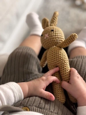 Baby Rattle Crochet  14 cm, different colors  - Image 1 of 2