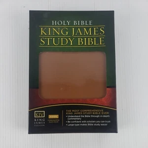King James Study Bible by Thomas Nelson Publishing Staff (2009, Bonded Leather) - Imagen 1 de 12