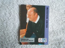 Pro Set Football League 1991 "GRAHAM CARR" #84 Maidstone United Trading card