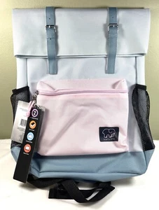 Conair by Ivory Ella 16" Rollover Backpack - Blue/Magenta - Picture 1 of 2