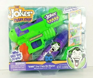 DC The Joker Prank Shop 2020 BANG 2-in-1 Fake Out Blaster NEW - Picture 1 of 8