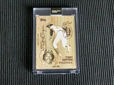 2020 TOPPS PROJECT 2020 #180 TONY GWYNN / DON C *ENCASED ART*  PADRES
