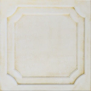 Piastrelle soffitto arredamento casa, colla, schiuma, 20""x20"" R8W, pacchetto oro lavato 8 pz - Foto 1 di 2