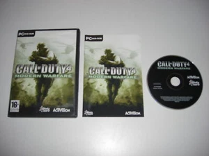 CALL OF DUTY 4 MODERN WARFARE Pc DVD Rom COD4 COD - FAST POST - Picture 1 of 1