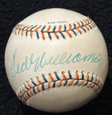 Ted Williams Signed Official 1992 All Star Game Baseball San Diego Auto Psa Loa - Image 1 of 4
