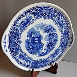 Assiette Plat Faience Royal Sphinx P.Regout Maastricht Holland Old Cambridge - Imagen 1 de 7