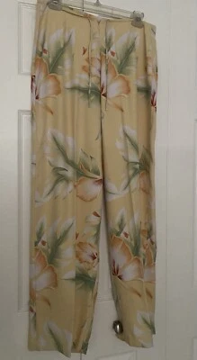 Tommy Bahama women’s silk pants size 6 - Imagem 1 de 4