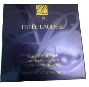 Estee Lauder Pure Color Envy Luxe Eye Shadow Quad 08 Wild Earth Eyeshadow Nib - Picture 1 of 2