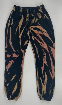 Pantalones deportivos para mujer Pam & Gela negros marrones tie dye talla P $150 Foto 1 de 4