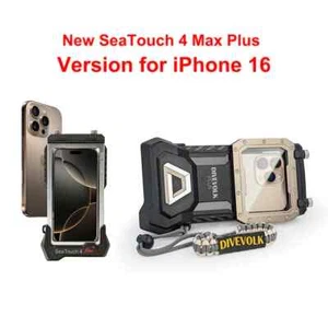 Divevolk SeaTouch 4 Max or 4 Max Plus Smartphone Touchscreen Underwater Housing - Picture 1 of 36