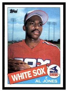 1985 Topps #437 AL JONES RC Chicago White Sox ~D1D