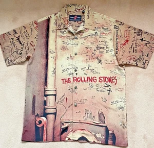 Rolling Stones Shirt By Dragonfly Size M - Picture 1 of 5