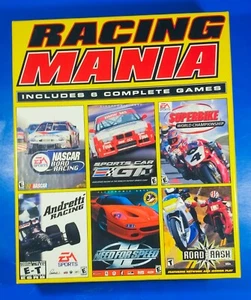 Racing Mania – 6 PC Games Collection – Windows 98/95 CD-ROM - Vintage - Picture 1 of 8