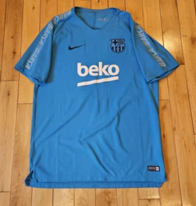 Nike FC BARCELONA 2019 Training Soccer Futbol FCB Squad Jersey Kit Mens XL - Picture 1 of 10