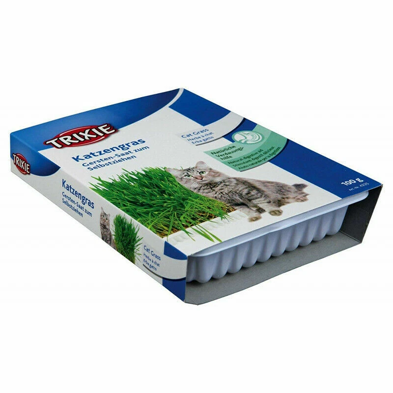 Erba gatto Trixie 100 gr semi vaschetta  - Immagine 1 di 1