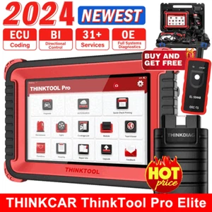 THINKCAR THINKTOOL PRO OBD2 Car Diagnostic Scanner Tool IMMO ECU Coding TPMS BT - Picture 1 of 15