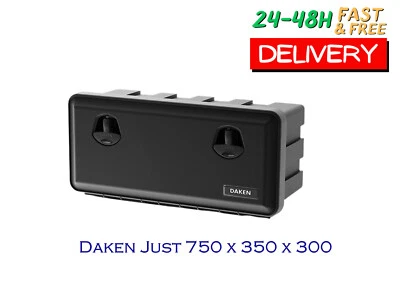 Daken Just 750x350x300 Tool Box 81105 Side Locker Truck Trailer Strap - Image 1 of 4