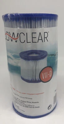 New 2 FLOW CLEAR Summer Waves Escapes D Pool Filter Cartridge VII RX600 RP400  - Image 1 of 4