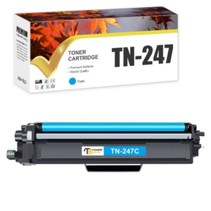 1x toner kompatybilny z BROTHER TN-243 TN-247 Cyan MFC-L3730CDN L3710CW L3750CDW - Zdjęcie 1 z 6