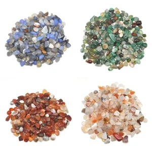 Crystal Gemstone Chips Natural Small Quartz Stones Chakra Reiki 50g Bag Various - Picture 1 of 44