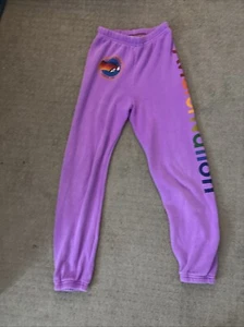 Kids Purple Venice CA Aviator Nation Sweatpants. Worn Once Never Washed. Size 14 - Picture 1 of 5