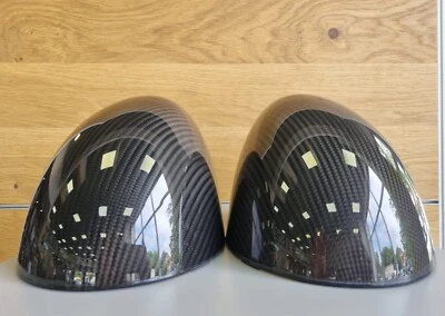 SET CALOTTA SPECCHIETTO ORIGINALE MINI F56 F55 F57 FIBRA DI CARBONIO P/N 51142354960 & 961 - Immagine 1 di 4