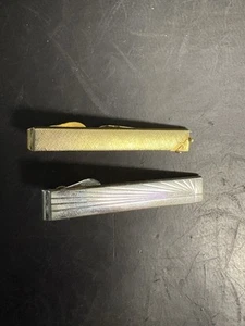Vintage Swank Tie Clips - Picture 1 of 3