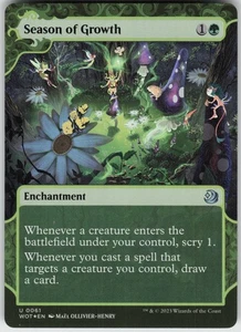 Foil Season of Growth 61 Wilds of Eldraine: Enchanting Tales U NM - Picture 1 of 1