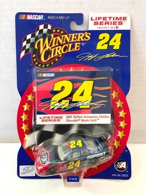 Jeff Gordon #24 DuPont - 2001 Winner's Circle 1/64 - 2001 Flames Monte Carlo Foto 1 de 3