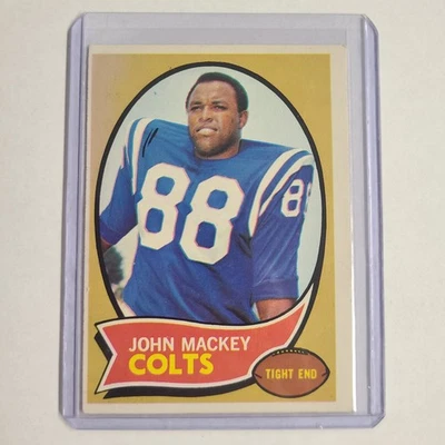 1970 Topps - John Mackey #62 Colts 🏈 - Image 1 of 2